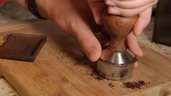 Making Homemade Cappuccino Coffee From Grains