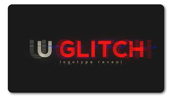 Ultra Glitch Logo Reveal alt