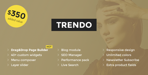 Trendo - Minimalistic Fashion StoreTheme