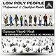 Low Poly People - 3DOcean Item for Sale