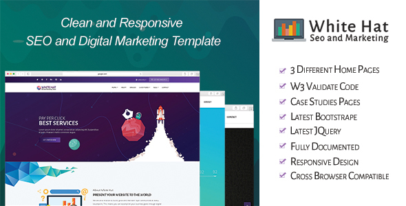 WhiteHat - SEO and Digital Marketing Template