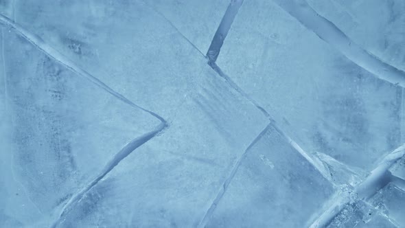 Super Slow Motion Shot of Ice Breaking at 1000 Fps