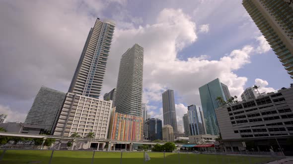 4k Motion Video City Clips Brickell Miami Fl Usa