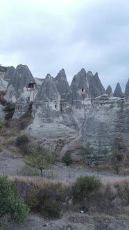 Cappadocia Landscape Aerial View