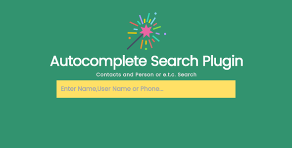 Jsearch - Contacts And Person Info Search In Json File