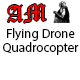 Flying Drone Quadrocopter