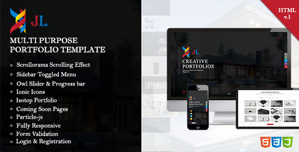 JL Portfolio - Creative Company Portfolio Responsive HTML5 Template