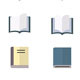 Book Icons Set Of Stationery Icons Vector Illustration Style Colorful Flat Icons - GraphicRiver Item for Sale