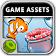 Fish 'n Jump Game Assets - GraphicRiver Item for Sale