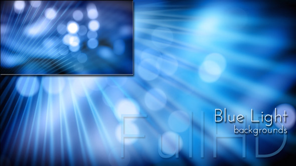 Motion Blue Light Bokeh alt