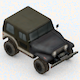 Jeep Low Poly - 3DOcean Item for Sale
