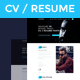 Resume / CV / vCard - ThemeForest Item for Sale