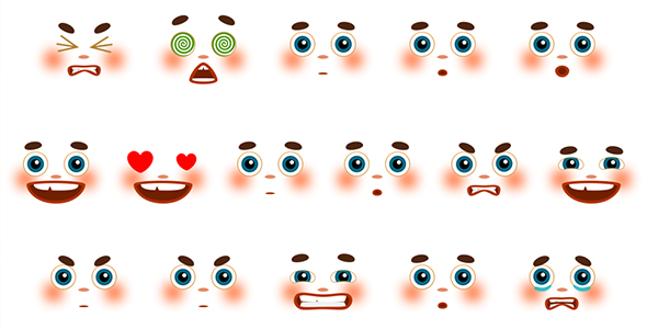 Cartoon Emoticons Pack