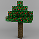 Trees Minecraft Full textures - 3DOcean Item for Sale