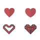 Red Heart Icons and Valentine Icons Set Of Vector Illustration Style Flat Icons - GraphicRiver Item for Sale