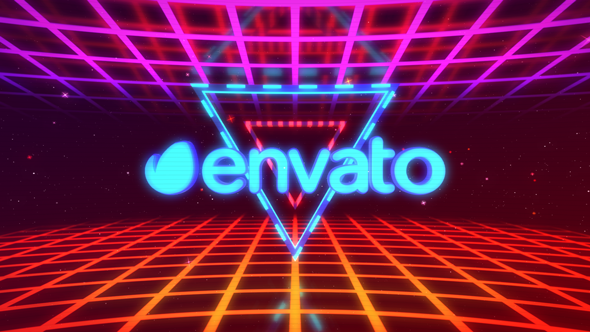3D Elegant Retro Logo alt