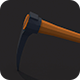 Low Poly Pickaxe v.2 - 3DOcean Item for Sale