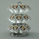 Coffee Pods Carousel 3D model - 3DOcean Item for Sale