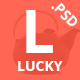 Lucky | PSD Template - ThemeForest Item for Sale