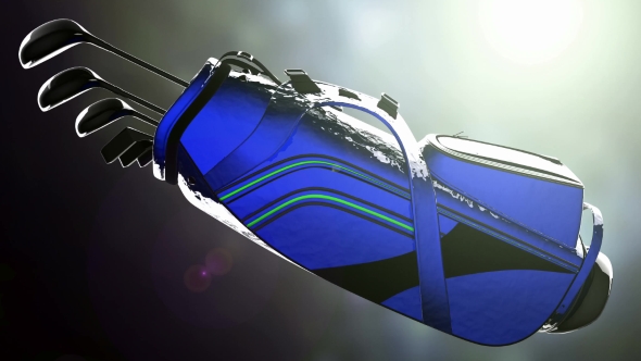 Golf Putter in Golf Bag alt