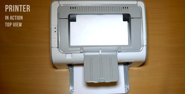 Printer Top View