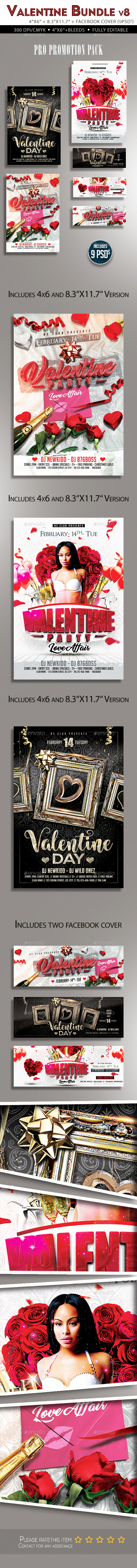 Valentine Flyer Bundle v8
