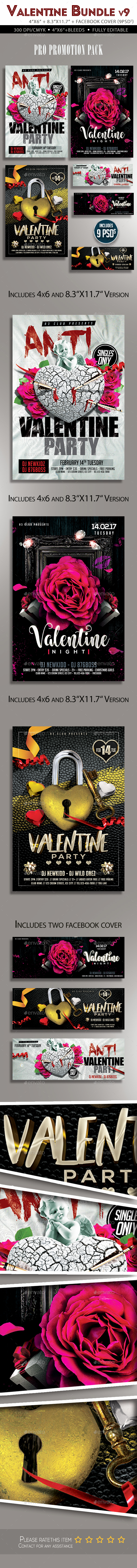 Valentine Flyer Bundle v9