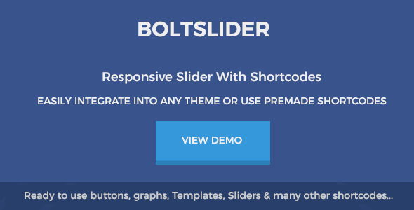 Boltslider - Responsive HTML5/Jquery Slider