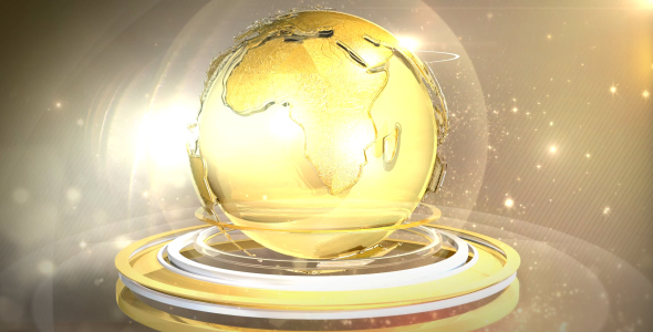 Golden Earth Background alt