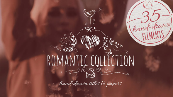 Romantic Collection Hand-drawn Titles