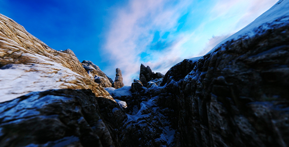 Flying In a Mountain Gorge