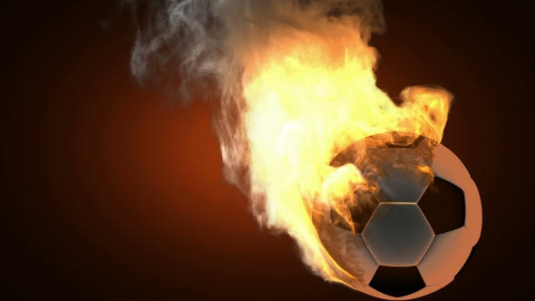 Burning Soccer Ball alt
