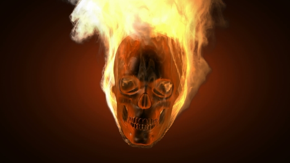 Burning Skull alt