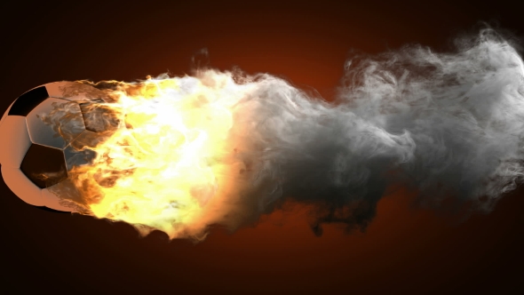 Burning Soccer Ball alt