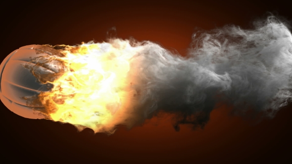 Burning Volleyball Ball alt