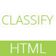 Classify Creative Multipurpose HTML5 Template - ThemeForest Item for Sale