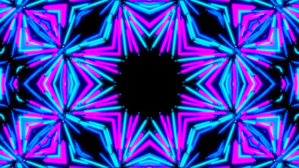 Light Neon Kaleidoscope alt
