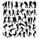 Salsa and Modern Dance Silhouettes - GraphicRiver Item for Sale