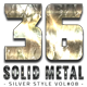 36 Solid Metal Text Effect V08 - GraphicRiver Item for Sale