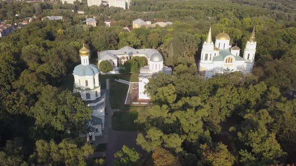 Collegium, Boris and Gleb Cathedral and Savior Transfiguration Cathedral Churches in Historical