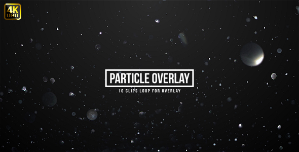 Particle Sparkling Overlays
