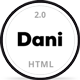 Dani - A Storming Portfolio & Blog template - ThemeForest Item for Sale