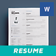 Clean Resume Vol. 3 - GraphicRiver Item for Sale