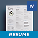 Simple Resume Vol. 2 - GraphicRiver Item for Sale