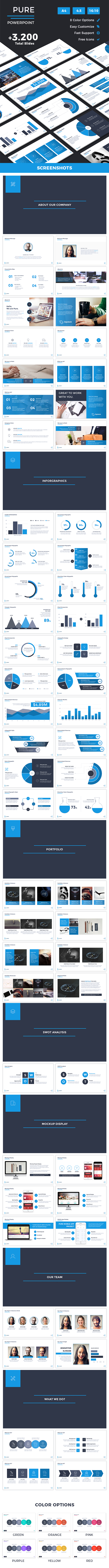 Pure Powerpoint Template