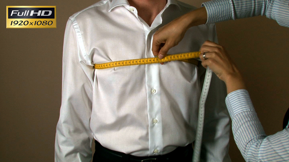 Tailor Chest Man Body Measuring
