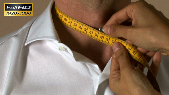 Tailor Neck Man Body Measuring