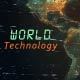 Global Network Digital Technology Background - VideoHive Item for Sale