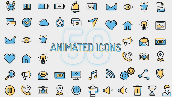 Flat Animated Icons