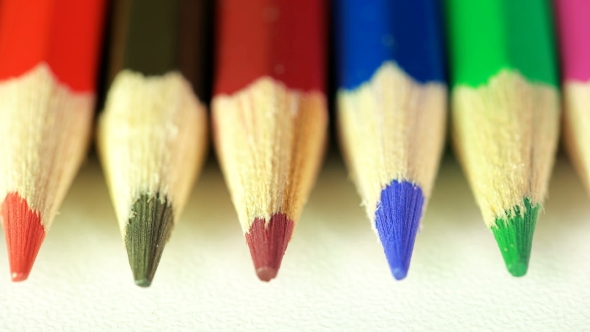 Colored Pencils Shot on  Lens